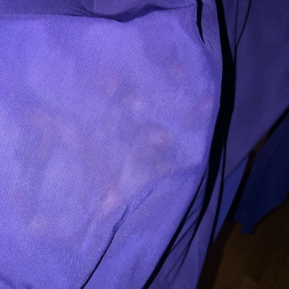 Lululemon Athletica size 10 purple Tadasana mesh back jacket thumb holes - Picture 10 of 15